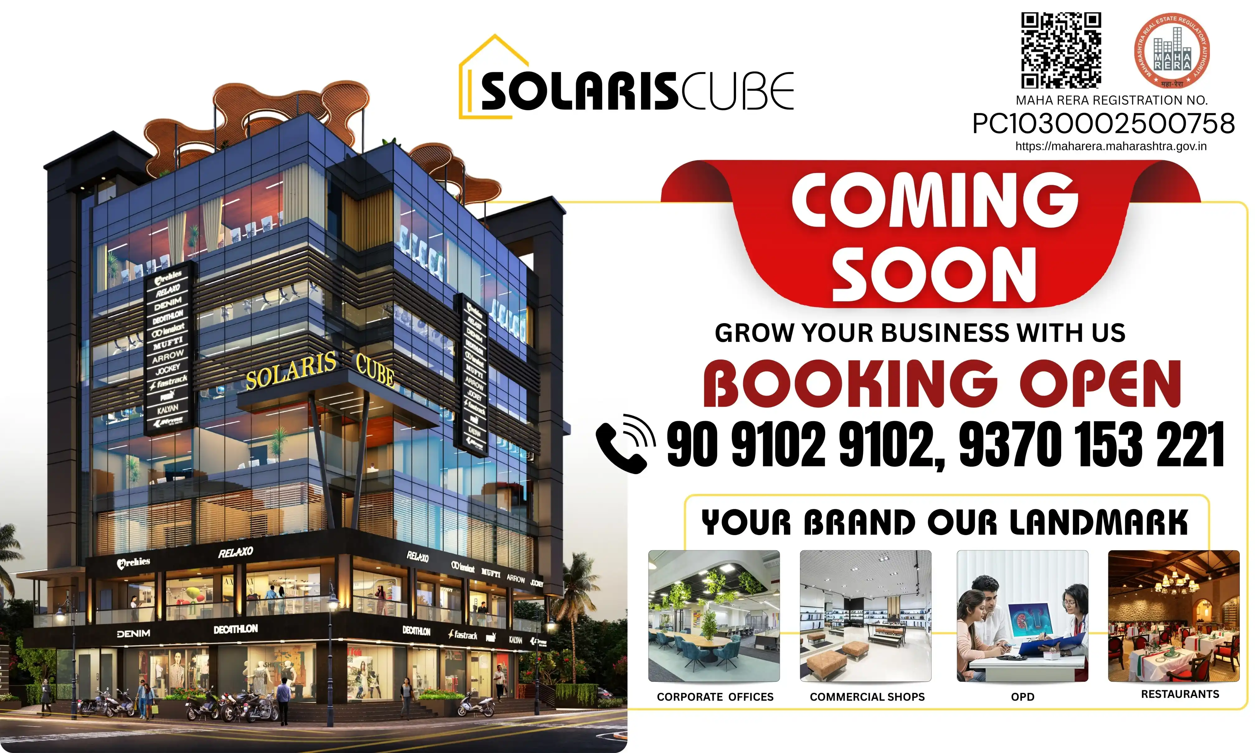 Best Commercial Shops & Offices in Amravati - SolarisCube
